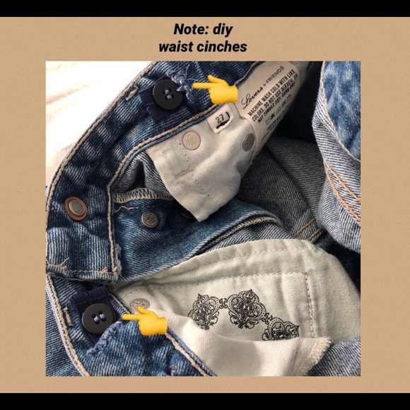 Lovers + Friends size 27 straight legged jeans - Picture 3 of 3